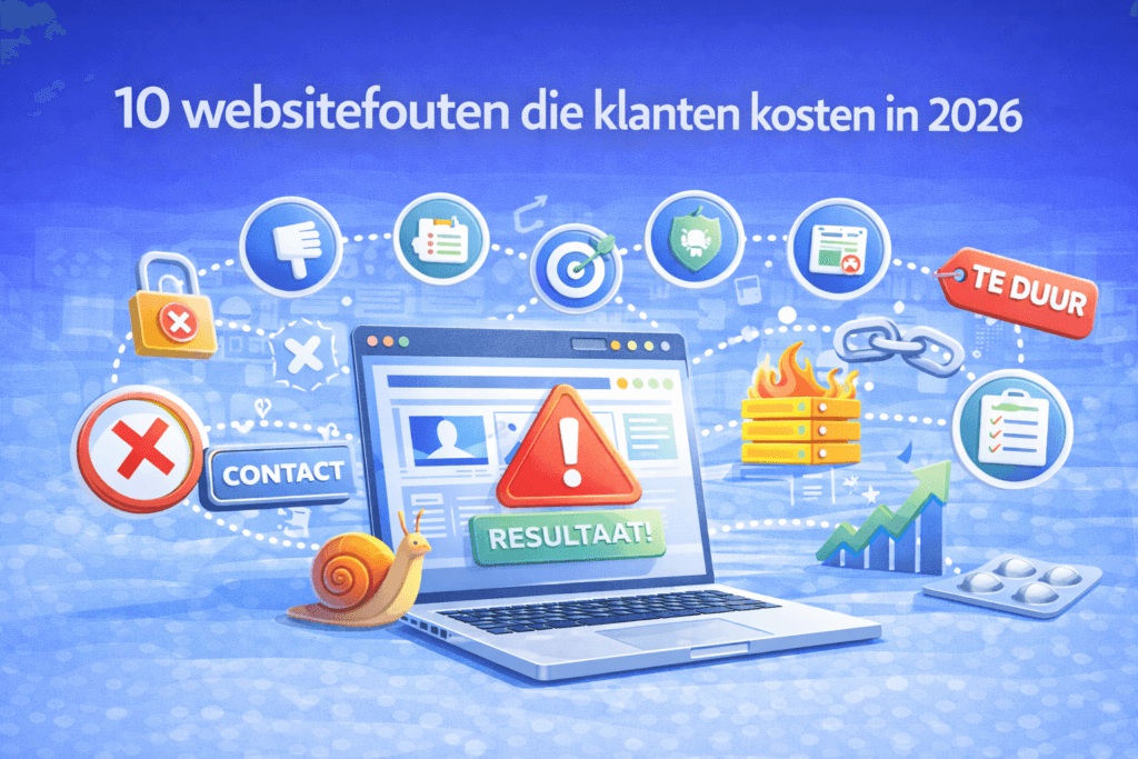 10 website fouten die klanten kosten