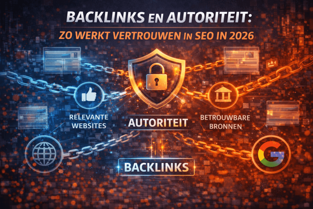 backlinks autoriteit en vertrouwen in seo