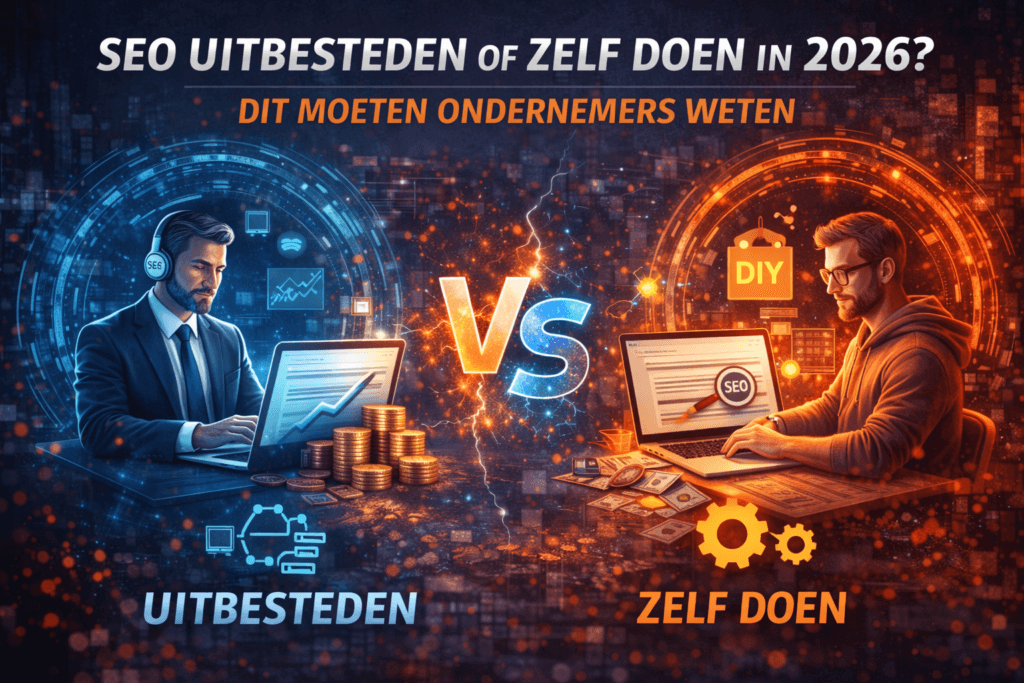 seo uitbesteden of zelf doen?