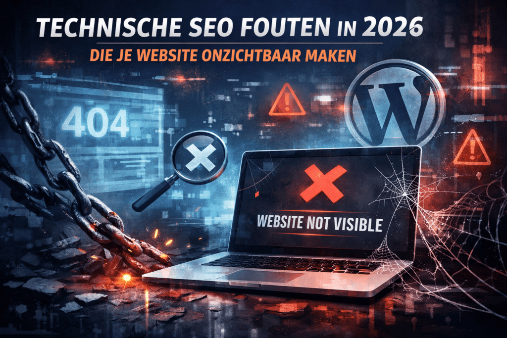 technische seo fouten in 2026