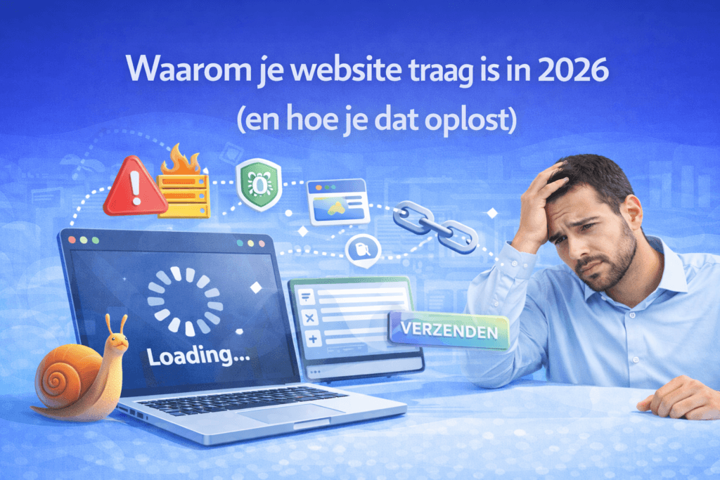 waarom je website traag is